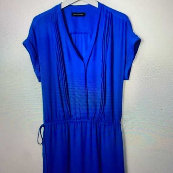 Banana Republic Royal Blue Short Sleeve Dress - Picture 10 of 11